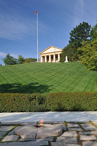 120+ Jfk Grave In Arlington National Cemetery Stock Photos, Pictures ...