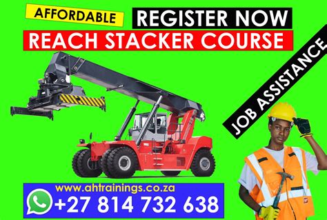 #1 [CERTIFICATE: REACH STACKER Course] Apply NOW!