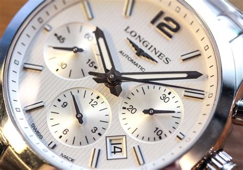 Longines Conquest Classic Chronograph Watch Review Ablogtowatch