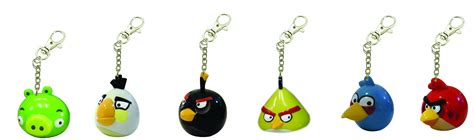 May111989 Angry Birds Figurine Key Chain Asst Previews World