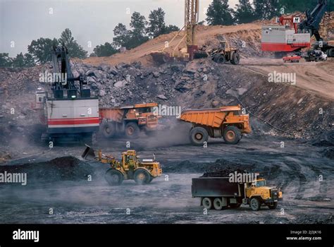 Destructive Strip Mining Coal Hi Res Stock Photography And Images Alamy