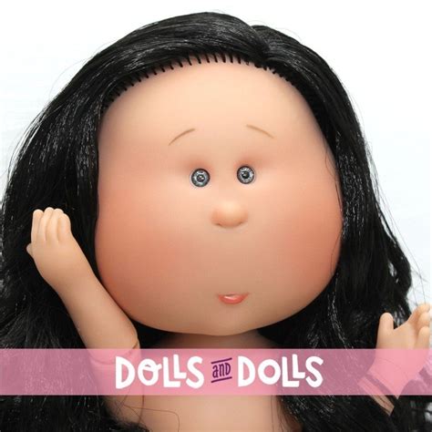 Nines D Onil Doll Cm Mia Articulated Mia With Black Wavy Hair