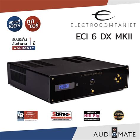 Electrocompaniet Eci Dx Mkii W Integrated Dac Streamer