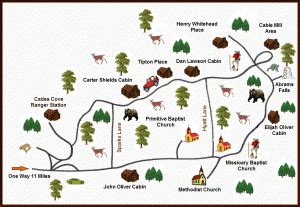 Cades Cove Loop Road Map - Visit Cades Cove