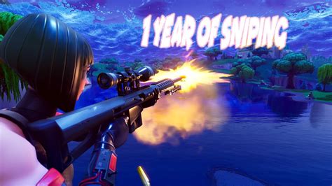 What 1 Year Of Sniping Experience Looks Like On Fortnite Youtube