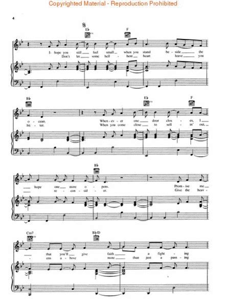 I Hope You Dance By Lee Ann Womack Piano Vocal Guitar Sheet Music