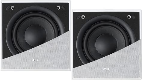 Kef Ci Qsb Thx In Wall Subwoofer Pair At Audio Affair