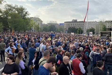 SRBIJA PROTIV NASILJA Novi protest danas u Beogradu biće okružen RTS