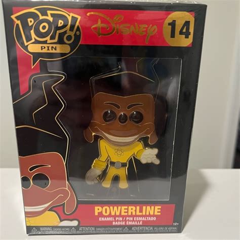 Disney Other Funko Enamel Pin Of Powerline From Disneys A Goofy