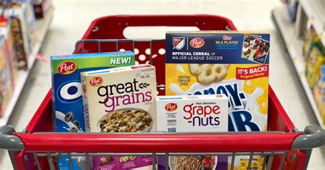 Post Cereals As Low As 138 After Cash Back At Target