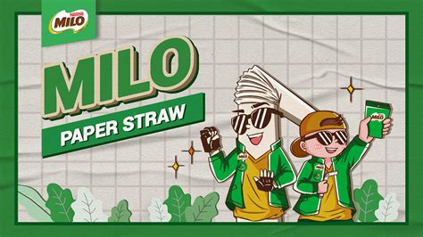 Milo Paper Straw Phase 2 Behance