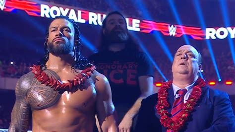 Wwe Royal Rumble 2023 Results Roman Reigns Beats Kevin Owens Before