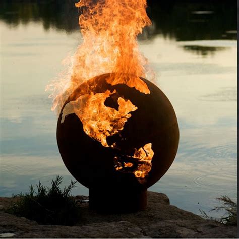 Earth Globe Fire Pit | Gifts For Men