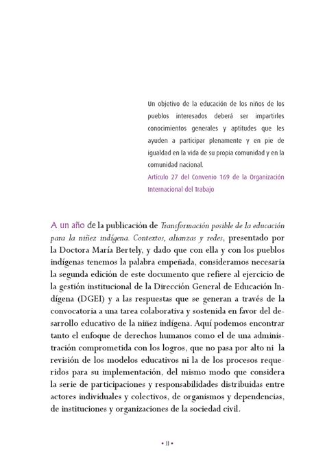 Transformación Posible De La Educación Indígena By Dgei Indigena Issuu