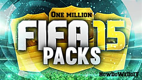 FIFA15 Huge 1 Million Coin Pack Opening W Many Informs YouTube