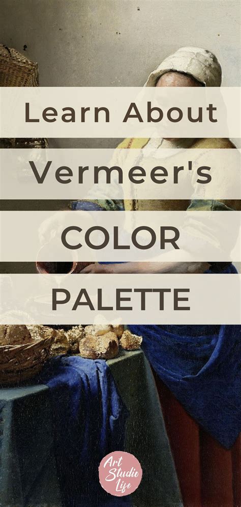 Learn How Vermeer Uses Color in His Paintings | Vermeer paintings, Oil painting tutorial ...