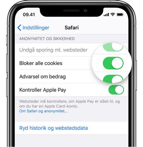 Rydning Af Historik Og Cookies Fra Safari P Din Iphone Ipad Eller