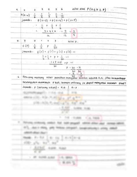 Solution Distribusi Peluang Binomial Studypool