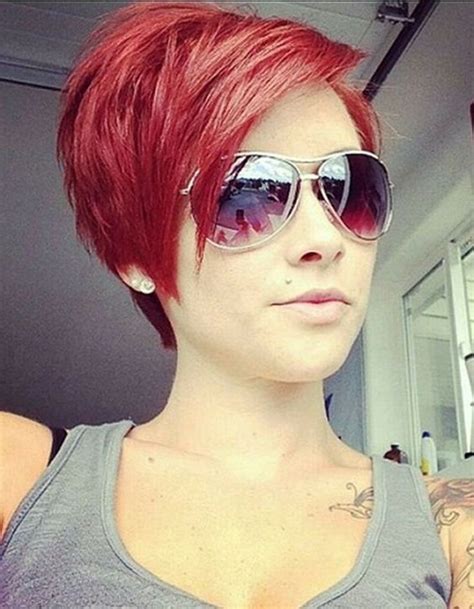 Funky Short Pixie Haircut With Long Bangs Ideas Short Hair Styles