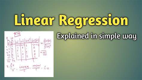 How To Write A Simple Linear Regression Equation Ffopfield