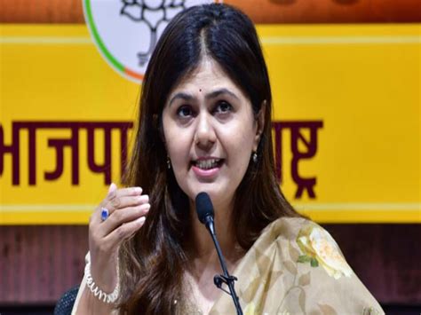 Pankaja Munde Says Bjp Mla Angry But They Not Speaking अब भाजपा