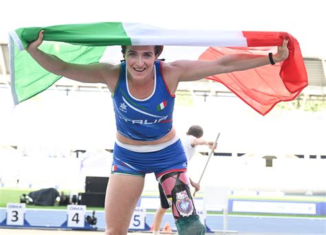 Mondiali Di Atletica Paralimpica Martina Caironi Conquista Loro Nel