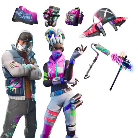 Pack Lote Asesinos Con Aerosol Fortnite Lotes Paquetes Y Conjuntos ⭐ ④nitesite