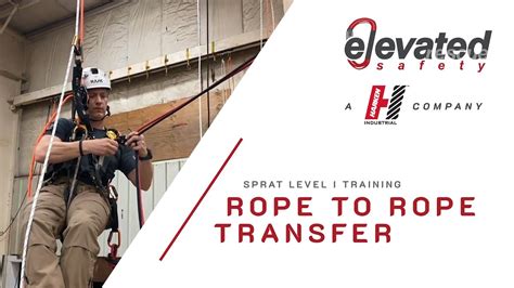 Rope To Rope Transfer SPRAT Level 1 Training YouTube