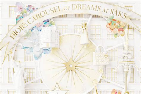 Dior To Create Carousel Of Dreams At Saks For Festive Season