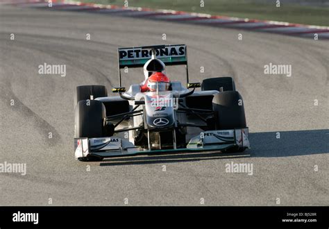 Michael SCHUMACHER GER In The Mercedes MGP W01 Race Car During