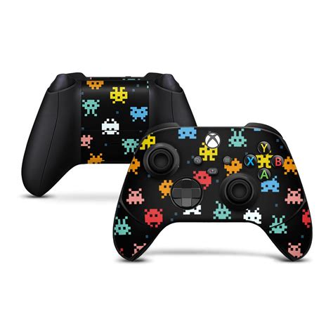 Xbox Series X Controller Skin Space Invaders Skinwraps Australia