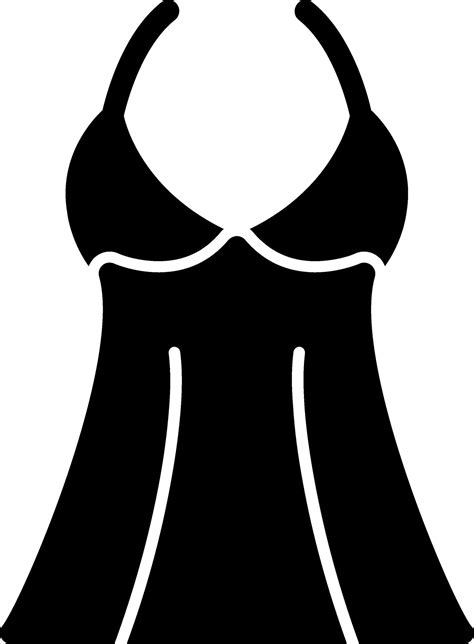 Lingerie Glyph Icon 39504869 Vector Art At Vecteezy