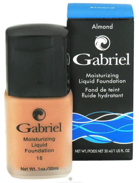 Gabriel Cosmetics Inc Moisturizing Liquid Foundation Almond Spf