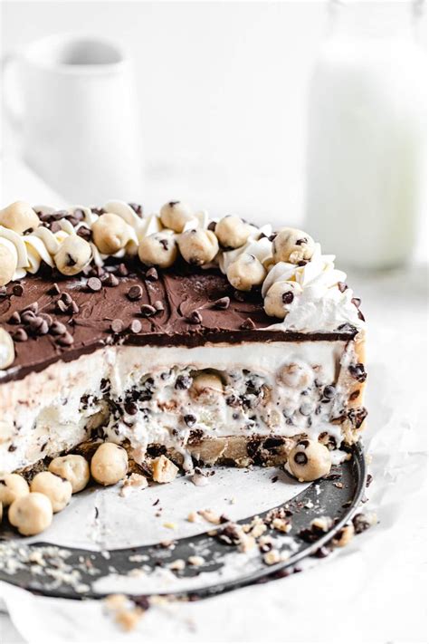 Chocolate Chip Cookie Dough Ice Cream Cake | Recipe | Chocolate chip ...