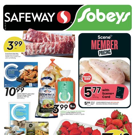 Sobeys Weekly Flyer Weekly Savings Sk Jan Redflagdeals