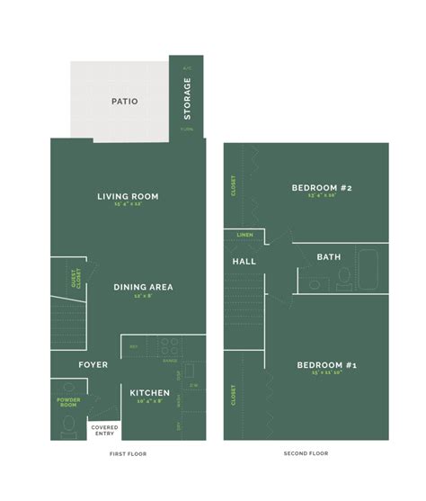 Floor Plans - Willow Woods Apartments & Townhomes