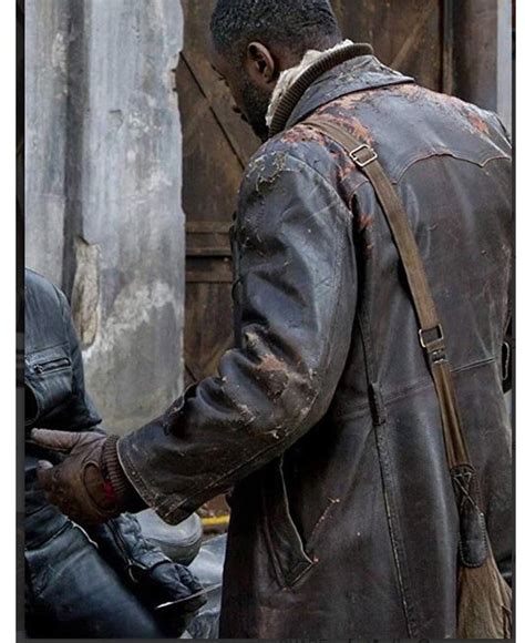 Idris Elba Ghost Rider Moreau Leather Coat - Films Jackets