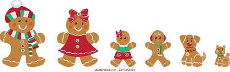 Gingerbread Dog: Over 945 Royalty-Free Licensable Stock Illustrations ...