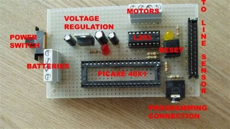 Example Of Picaxe Development Board Microcontrollers Development