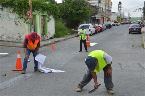 El Heraldo De Poza Rica Tr Nsito Del Estado Realiza Balizamiento