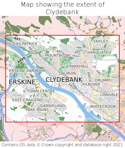 Where is Clydebank? Clydebank on a map