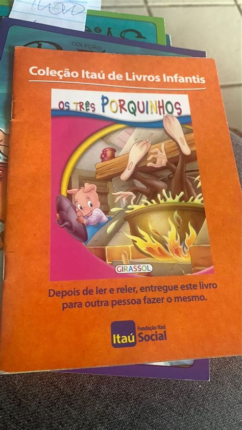 Livro Cole O Ita De Livros Infantis Os Tr S Porquinhos Livro