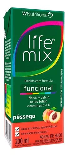 N Ctar De P Ssego Life Mix Ml Mercadolivre