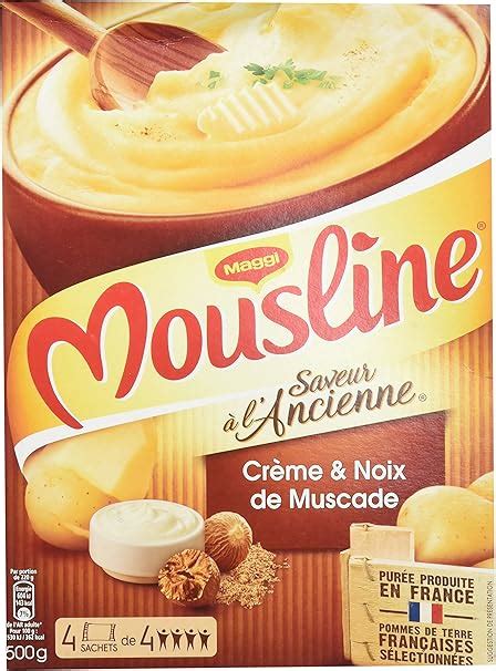 Maggi Pur E Mousline Saveur L Ancienne Cr Me Et Noix De Muscade