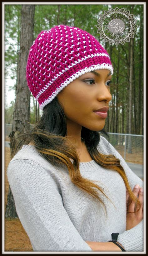 Morning Frost - A Free Crochet Hat Pattern - ELK Studio - Handcrafted ...