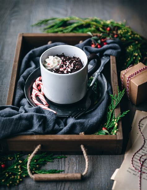 Peppermint Chocolate Vegan Mug Cake Gluten Free Carol S Vegan Kitchen