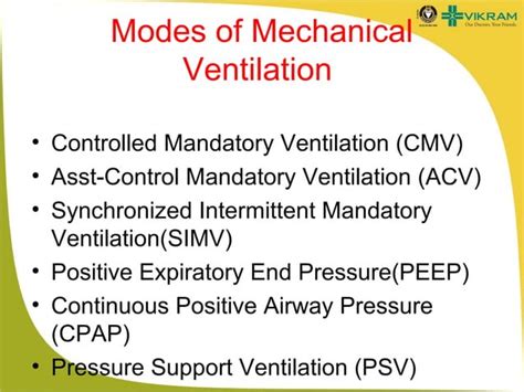 Mechanical ventilation | PPT