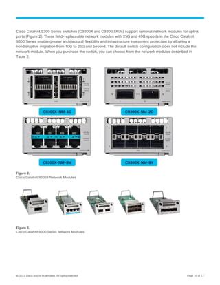 Cisco Catalyst 9300 Series Switches Data Sheet Cisco, 50% OFF