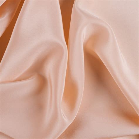 Silk Crepe de Chine Pale Blush Premium Collection Crêpe de chine