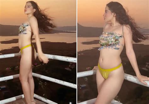Urfi Javed Turns Heads With Bold Bikini Photos Confidence And Criticism Bikini Avatar